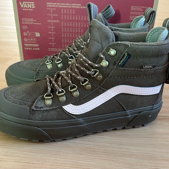 Vans MTE Sk8-Hi Dr Waterproof Teak Shoes Women 9.0 US Mens 7.5 Us - Picture 6 of 12